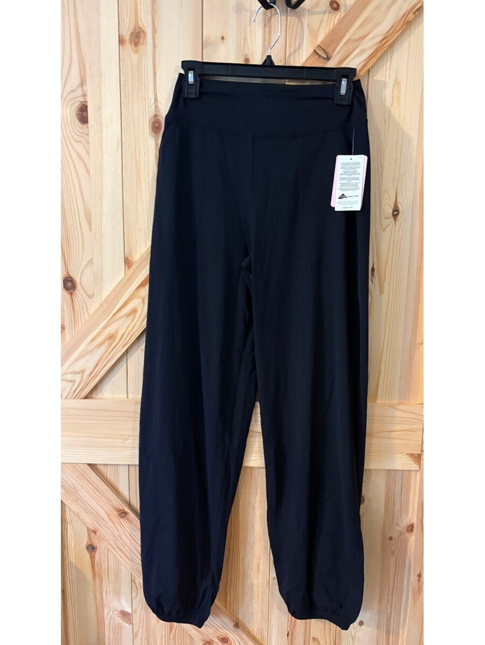 Poshdivah Black Jogger Pants Size S NWT